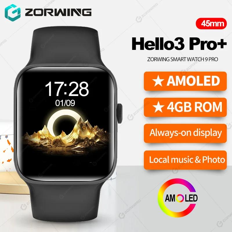 HELLO 3 Pro Plus AMOLED Ʈ ġ , NFC ħ Ʈġ, 4GB ROM  ٹ, ׻  ÷,  ġ H12 Pro +